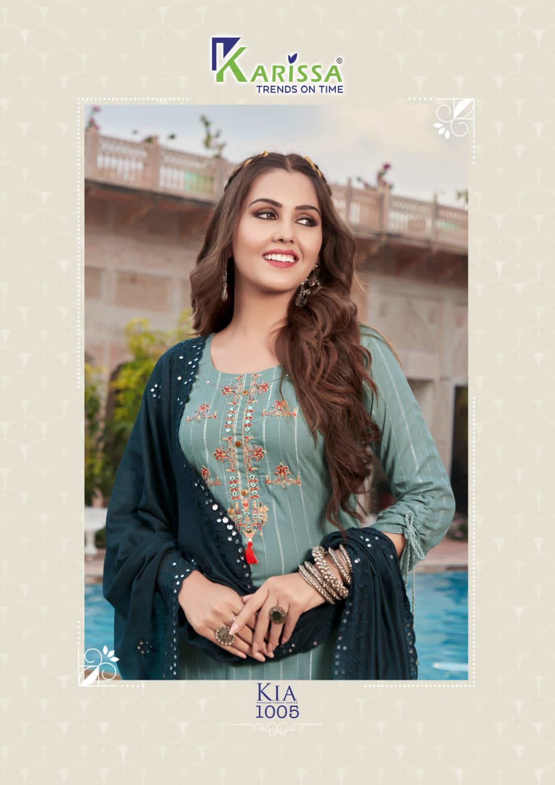 KARISSA KIA Fancy Ethnic Wear Designer Latest Readymade Suit Collection